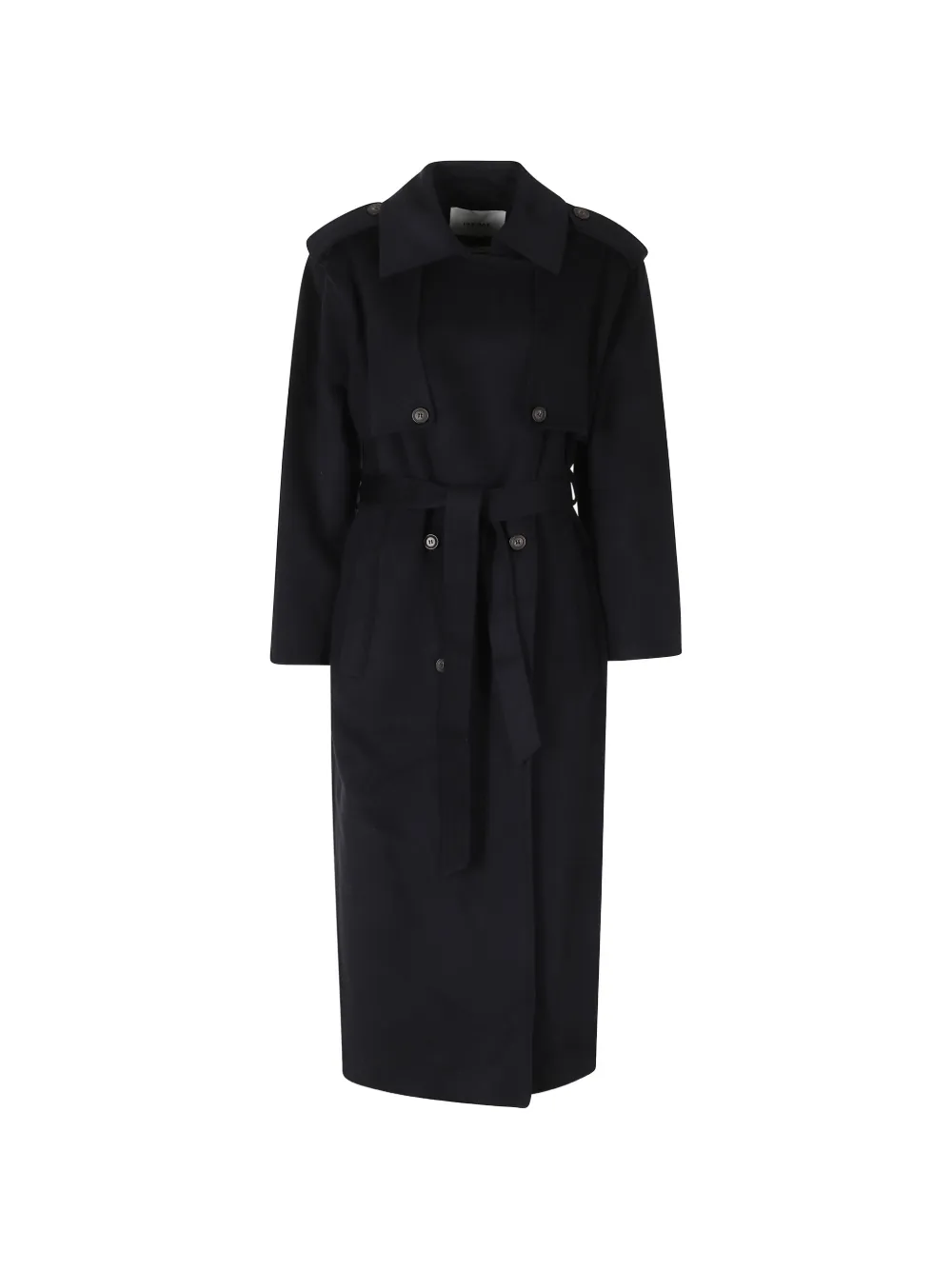 IVY OAK belted double-breasted coat