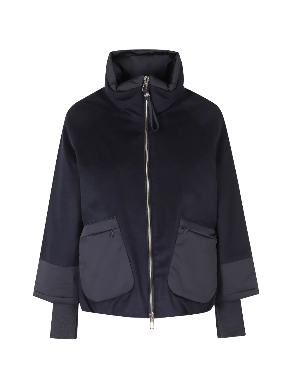 Duno panelled zip-up jacket - Blu
