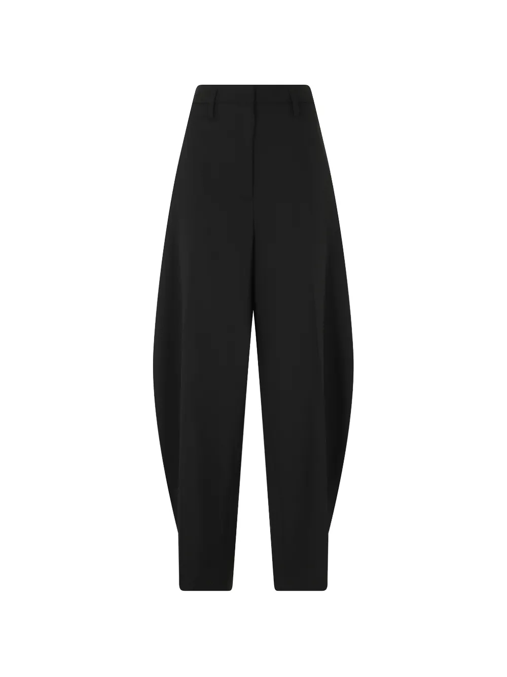 HERSKIND Dante pleat-detail tapered trousers - Nero