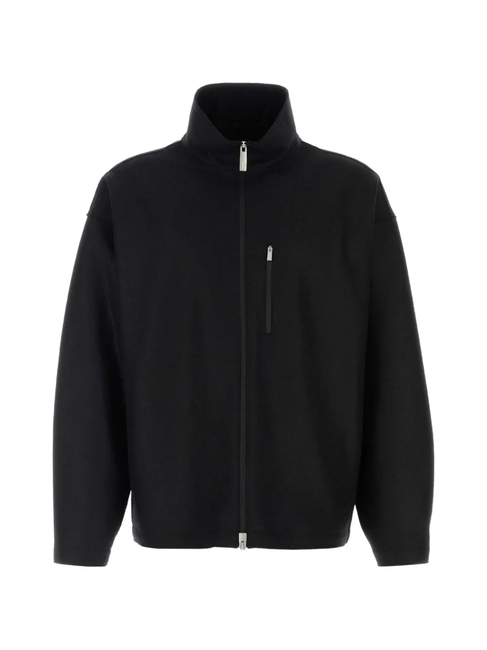 Laminar zip-up wool lightweight jacket