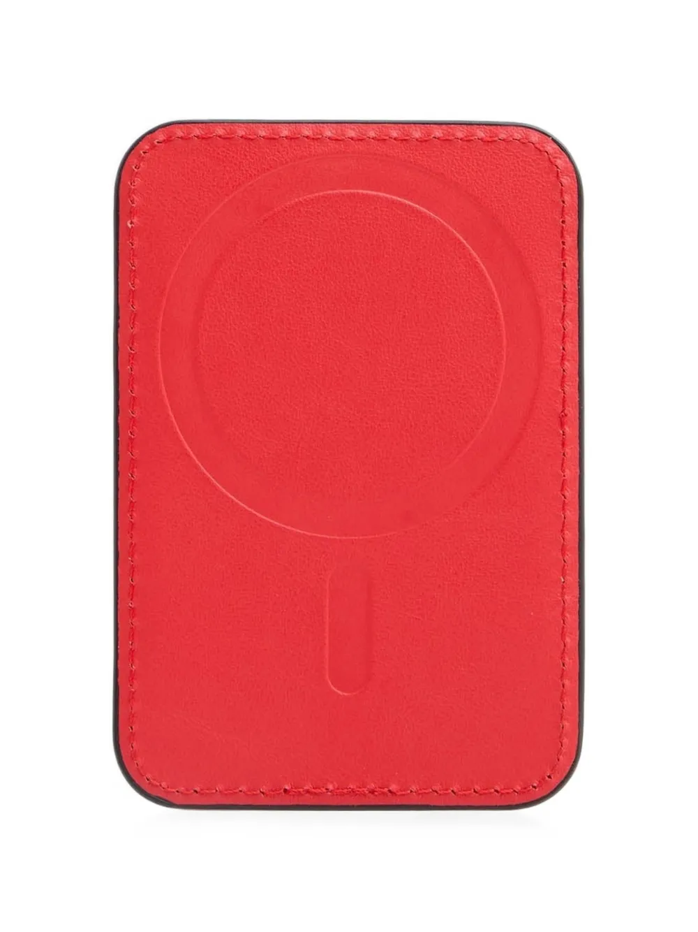 PIQUADRO MagSafe pasjeshouder met ring-detail Rood