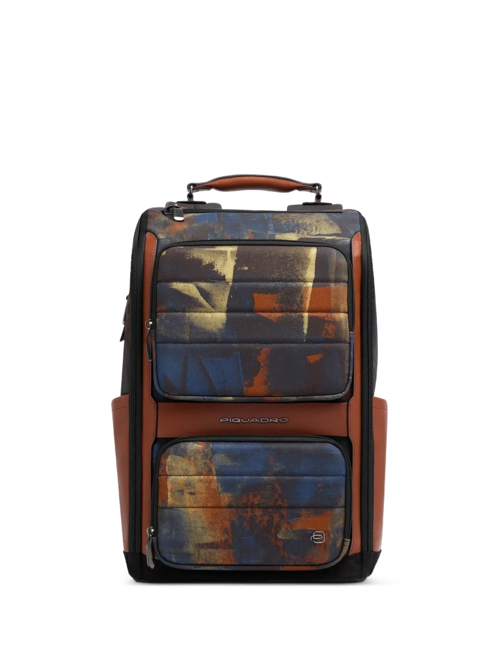 PIQUADRO camouflage-print laptop backpack
