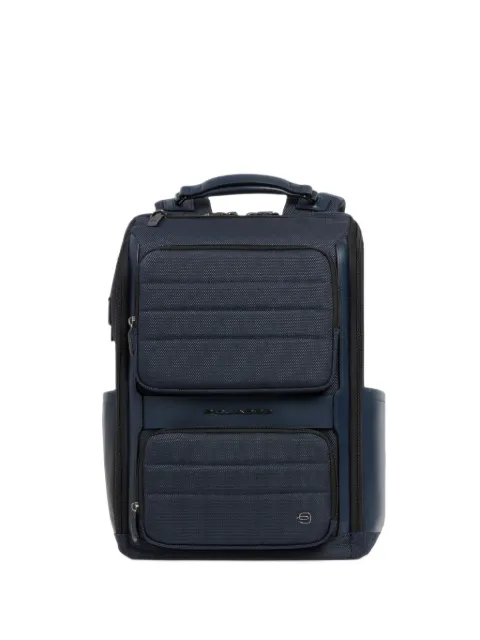 PIQUADRO Oberon quilted panelled backpack