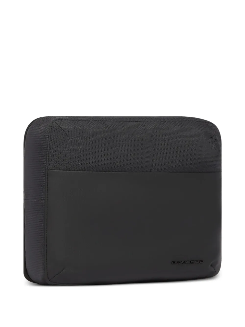 PIQUADRO Laptoptas met logo-reliëf Zwart