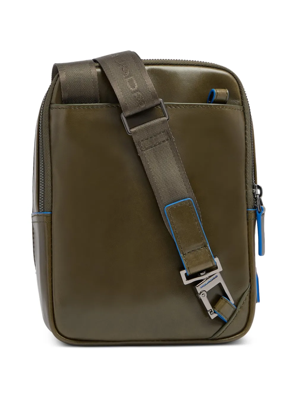 PIQUADRO iPad mini-messengertas met RFID-bescherming Groen