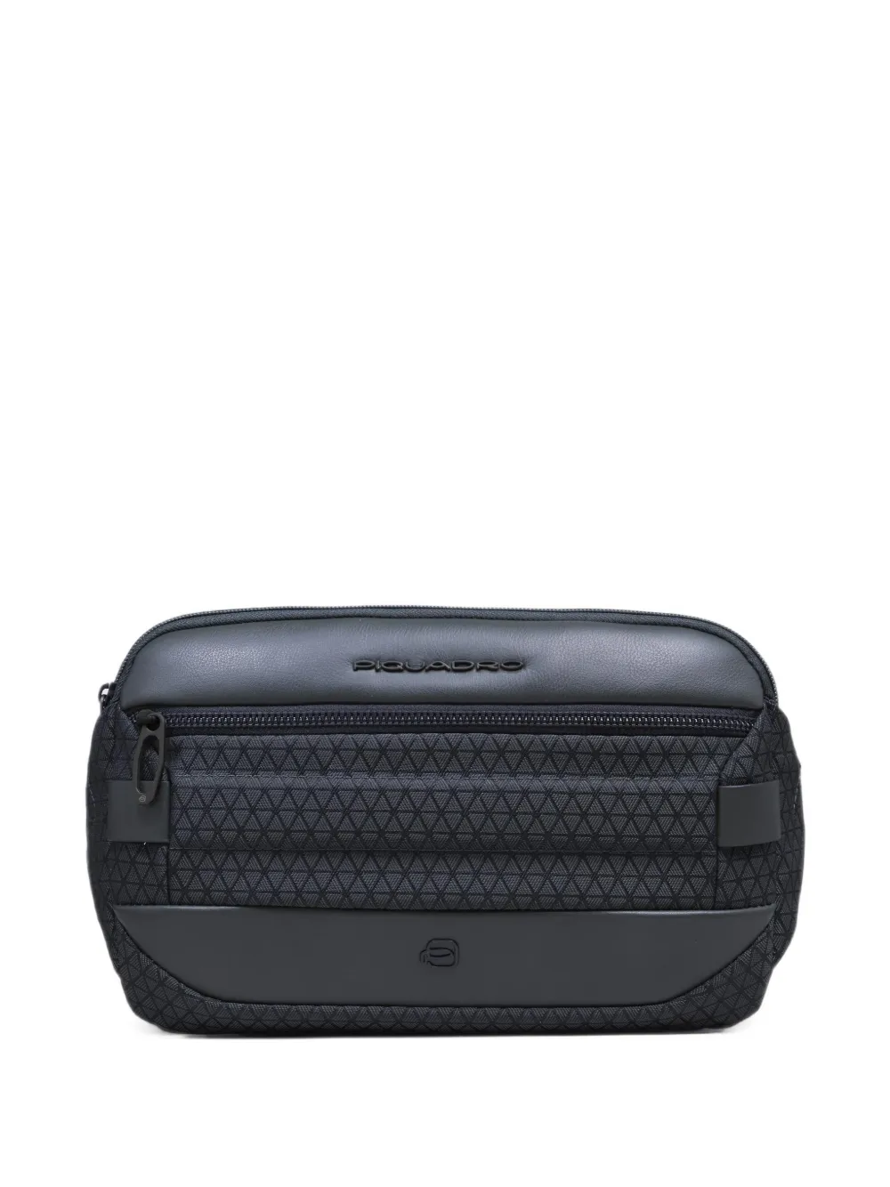 PIQUADRO geometric-pattern belt bag