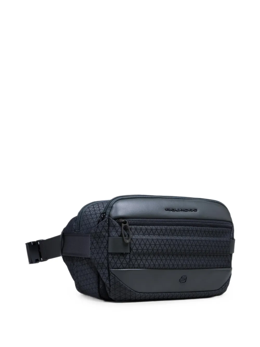 PIQUADRO Heuptas met geometrisch patroon Blauw