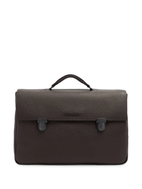 PIQUADRO logo-plaque briefcase