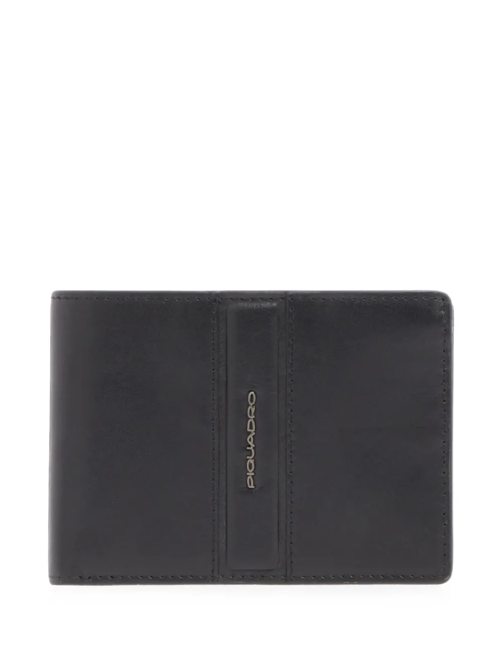 PIQUADRO logo-plaque bifold wallet