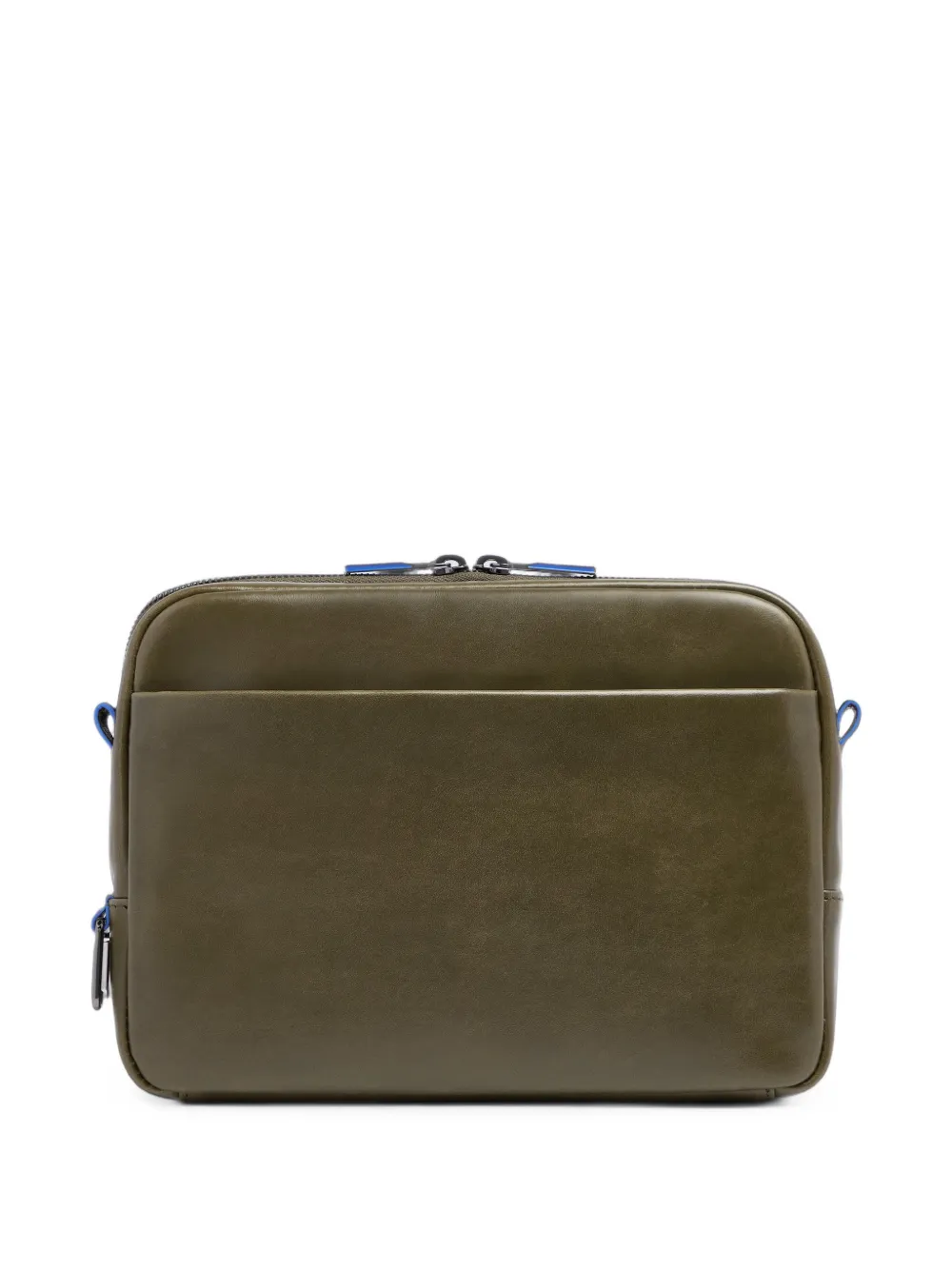 PIQUADRO Crossbodytas met logoplakkaat Groen