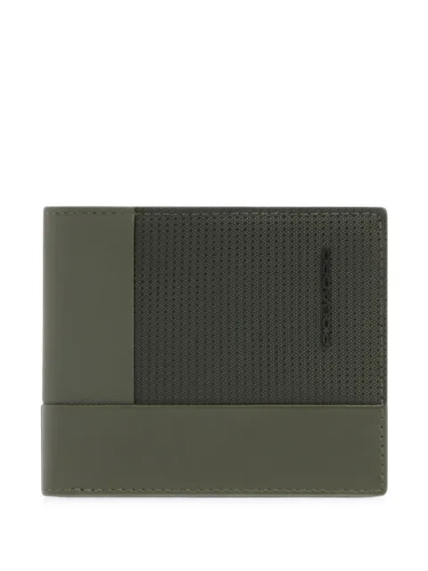 PIQUADRO bifold panelled wallet