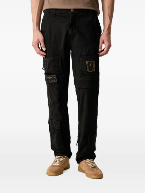 Aeronautica Militare logo-patch cargo pants