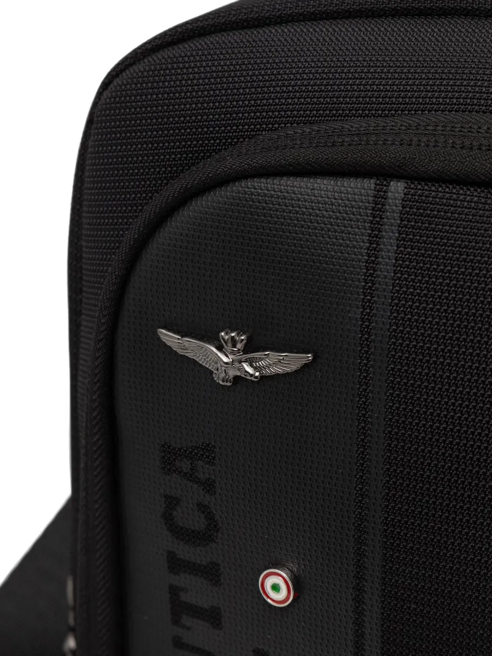 Aeronautica Militare Heuptas met logoplakkaat Zwart