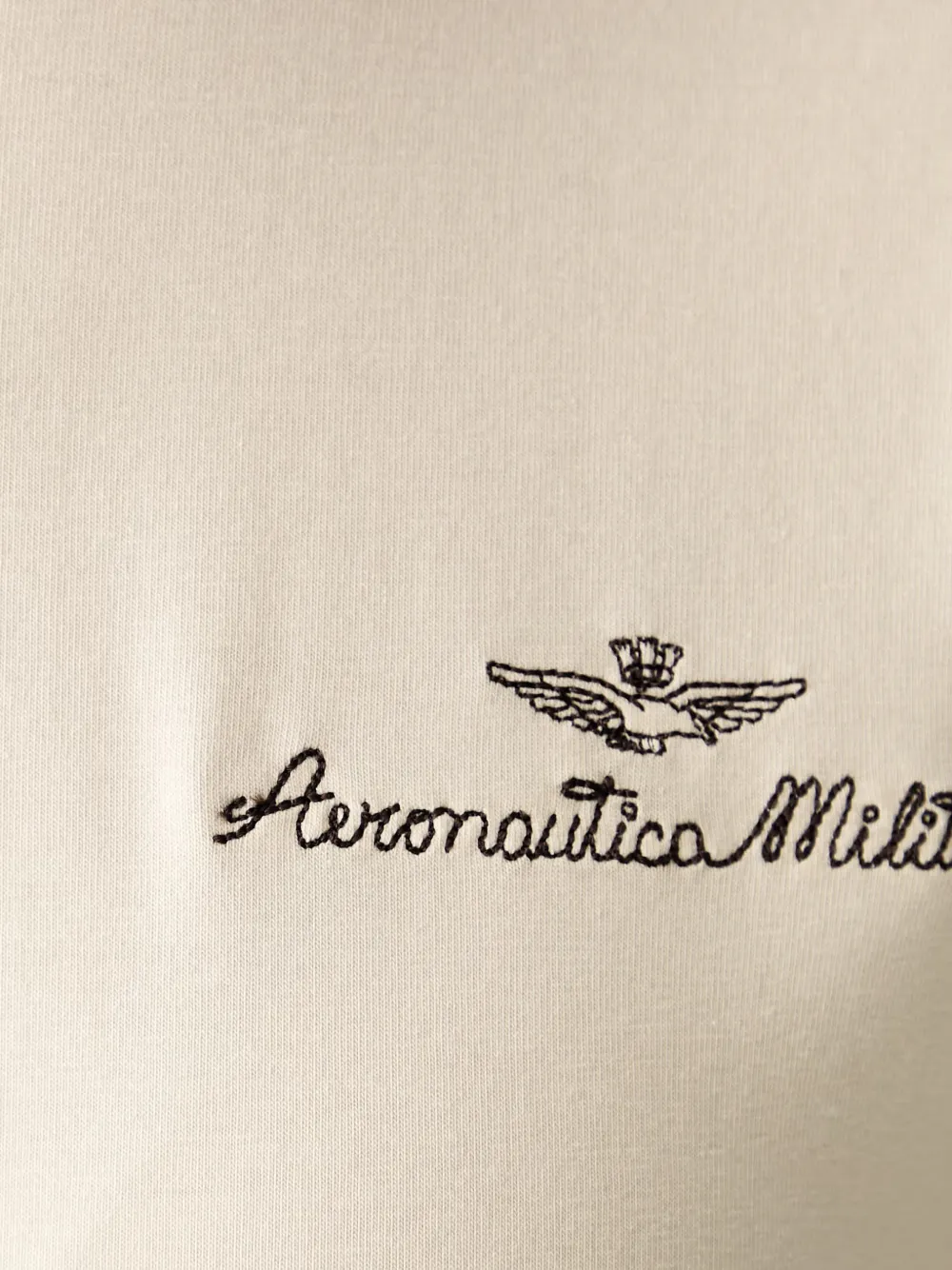 Aeronautica Militare T-shirt met lange mouwen Beige