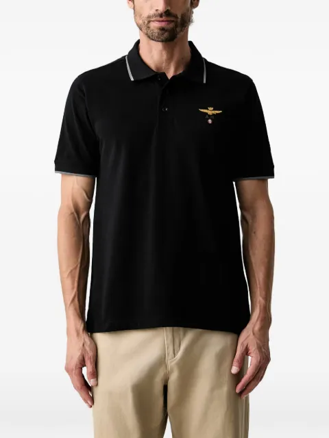 Aeronautica Militare embroidered-logo polo shirt