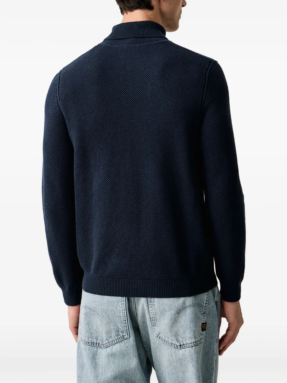 Aeronautica Militare Coltrui met patchdetail Blauw