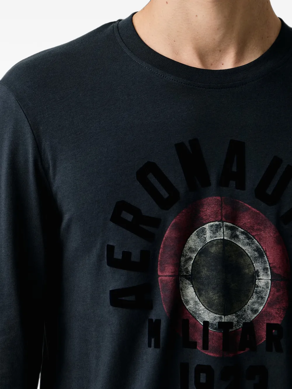 Aeronautica Militare T-shirt met logoprint Blauw