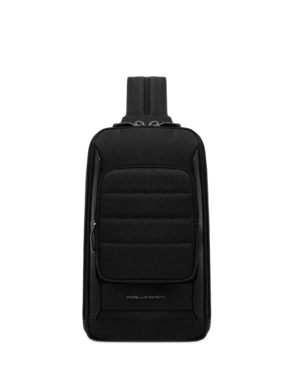 PIQUADRO logo-plaque convertible messenger bag