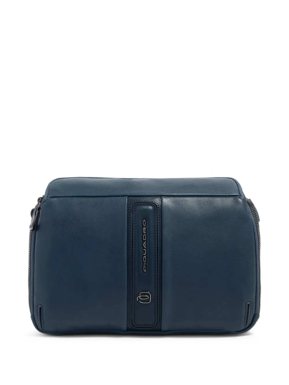 PIQUADRO Victor logo-plaque messenger bag