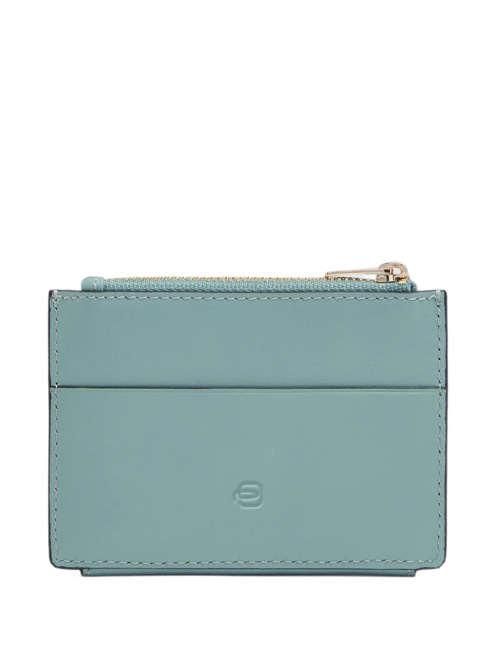 PIQUADRO leather cardholder Blauw
