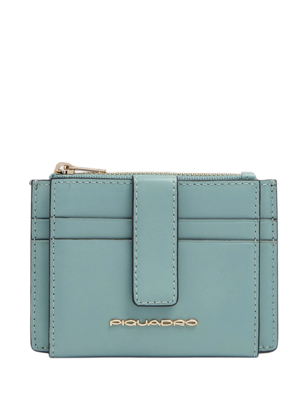 PIQUADRO leather cardholder - Blu