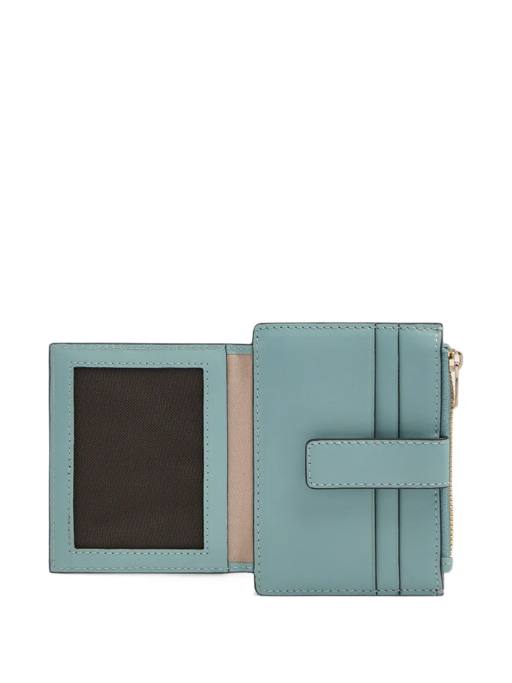 PIQUADRO leather cardholder Blauw