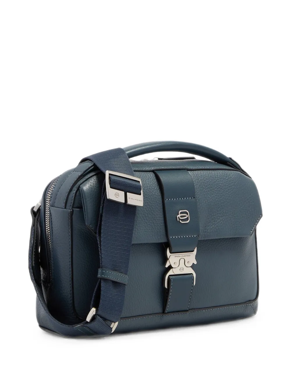 PIQUADRO Shopper met gesp Blauw