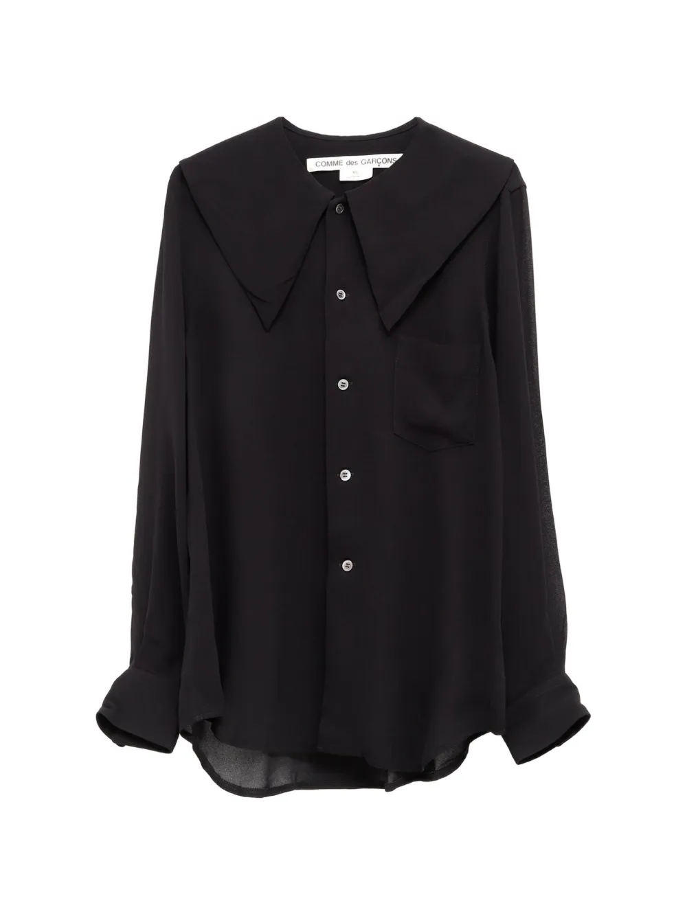 Comme Des Garçons oversized-collar shirt