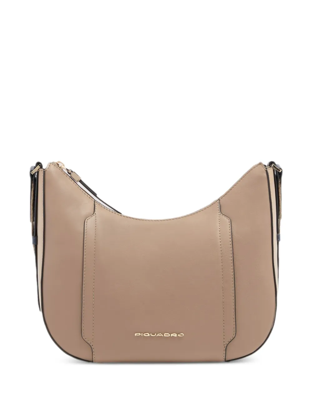 PIQUADRO Schultertasche aus Leder - Nude