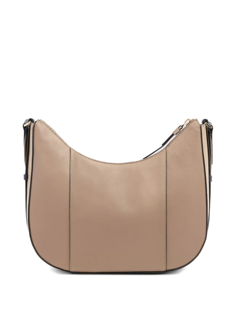 PIQUADRO Leren schoudertas Beige