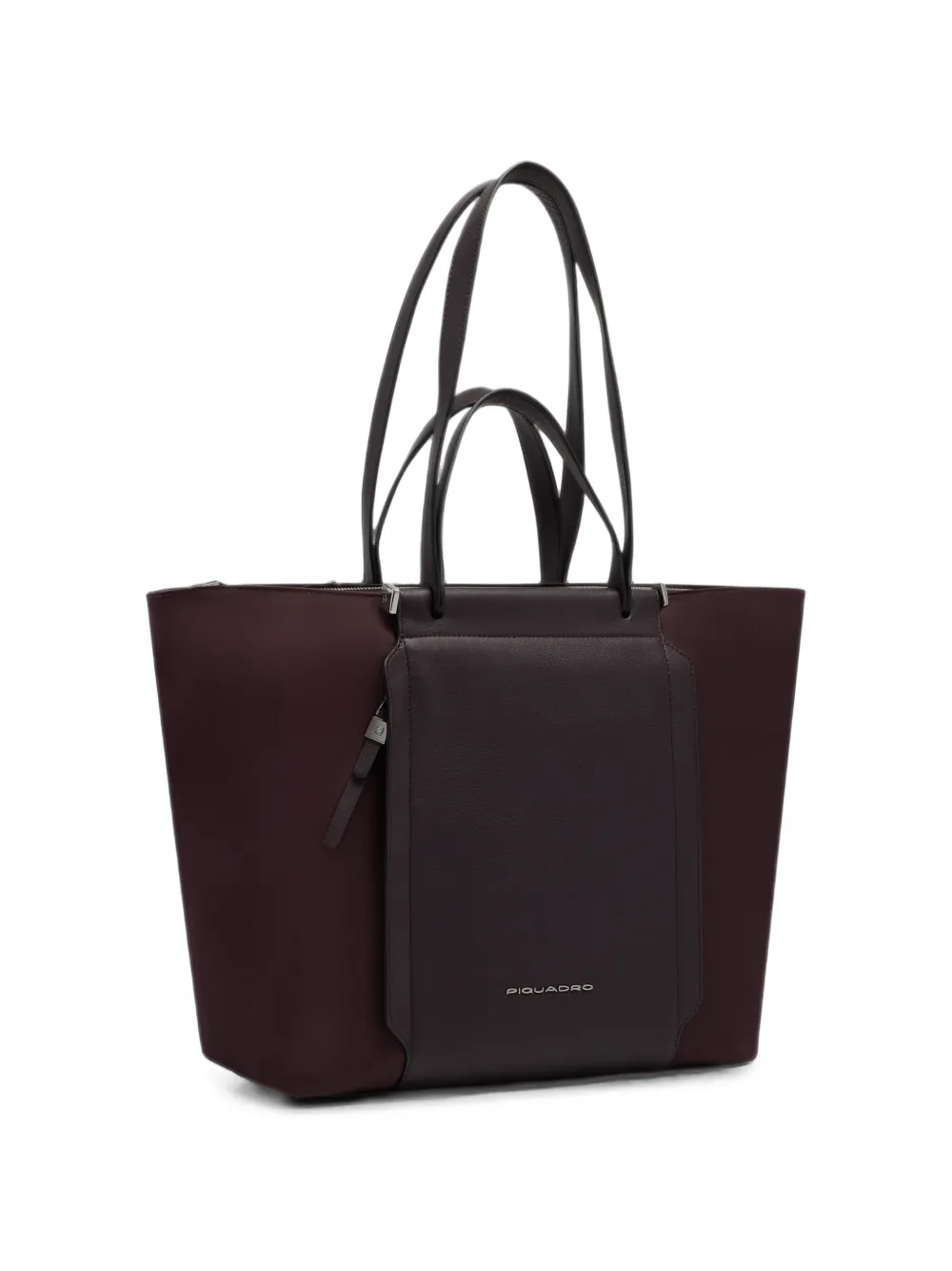 PIQUADRO Schoudertas met logoplakkaat Rood