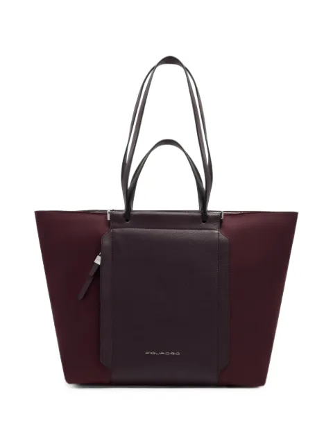 PIQUADRO logo-plaque shoulder bag