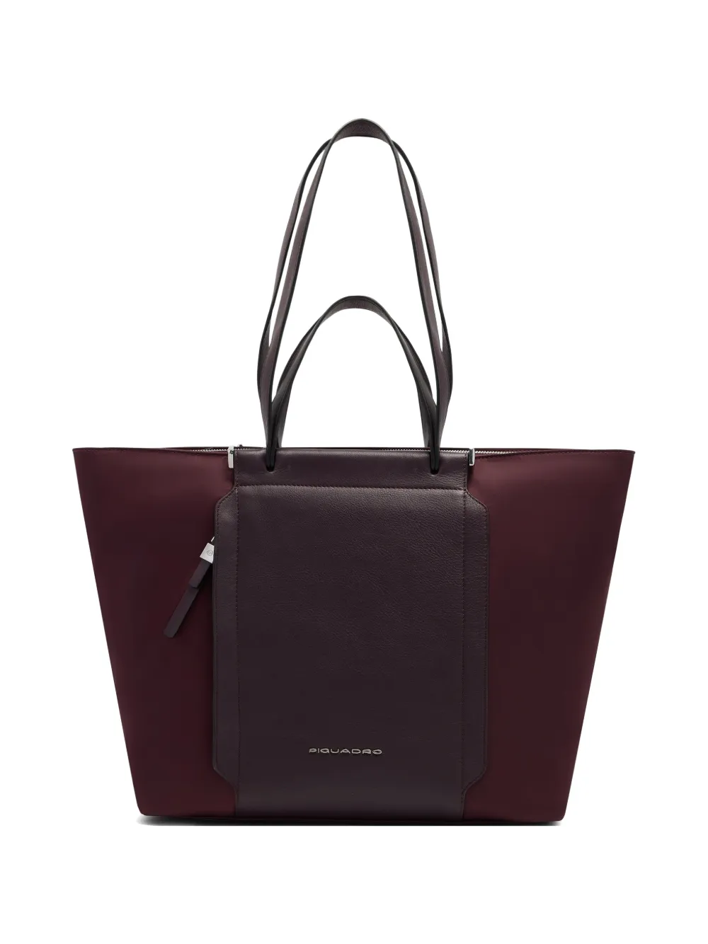 PIQUADRO logo-plaque shoulder bag