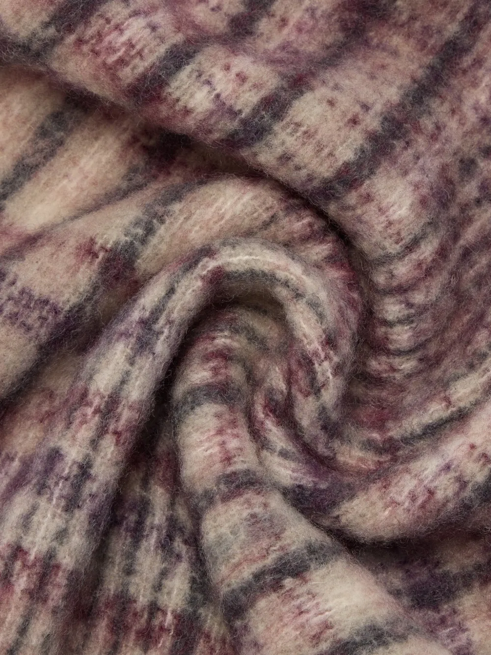 PIQUADRO Geruite sjaal Beige