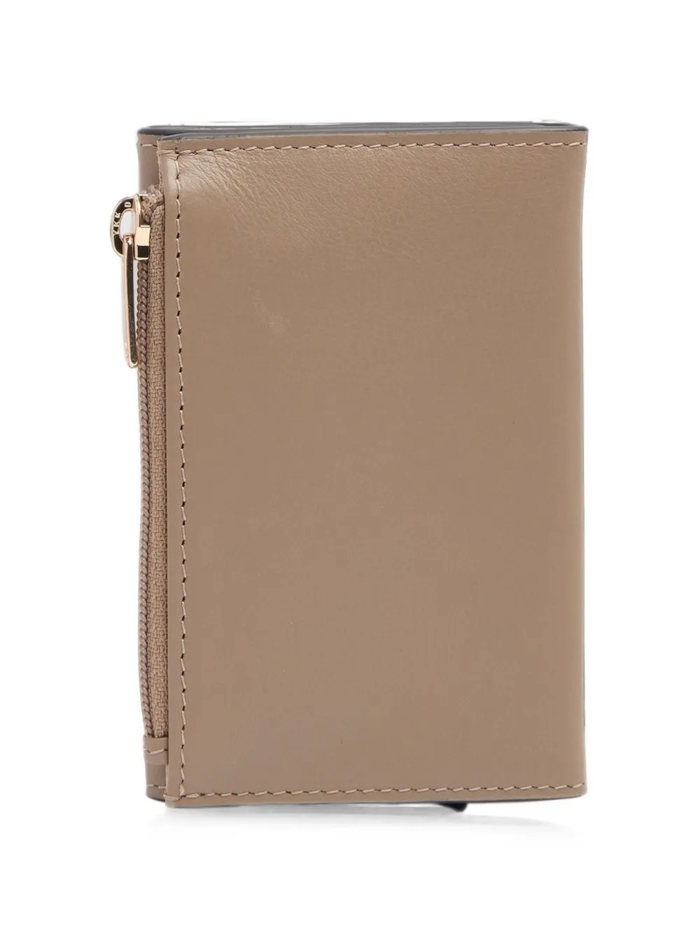PIQUADRO Portemonnee met logoplakkaat Beige