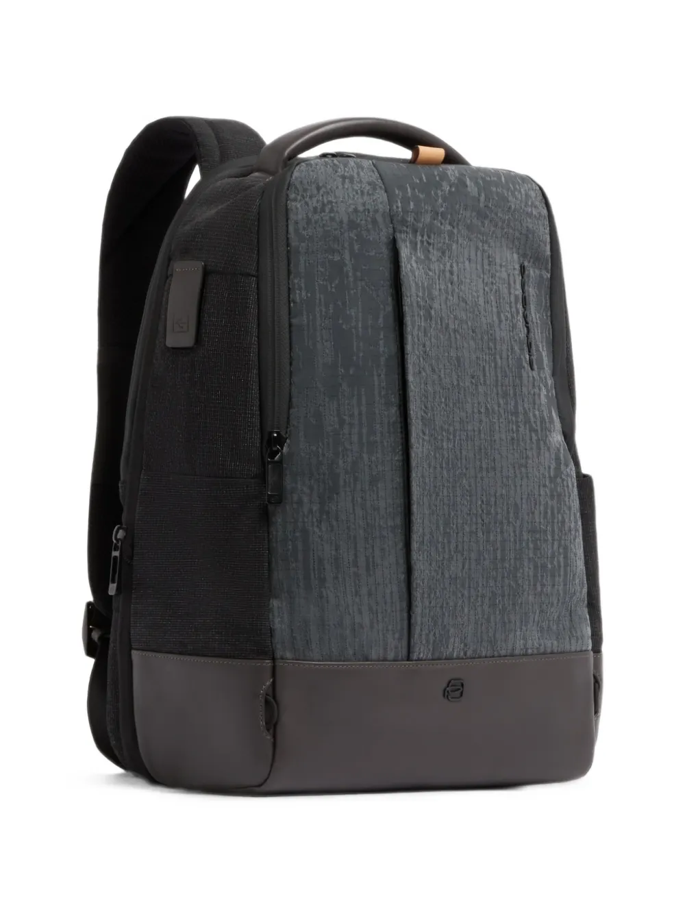PIQUADRO Uitbreidbare laptop rugzak Grijs