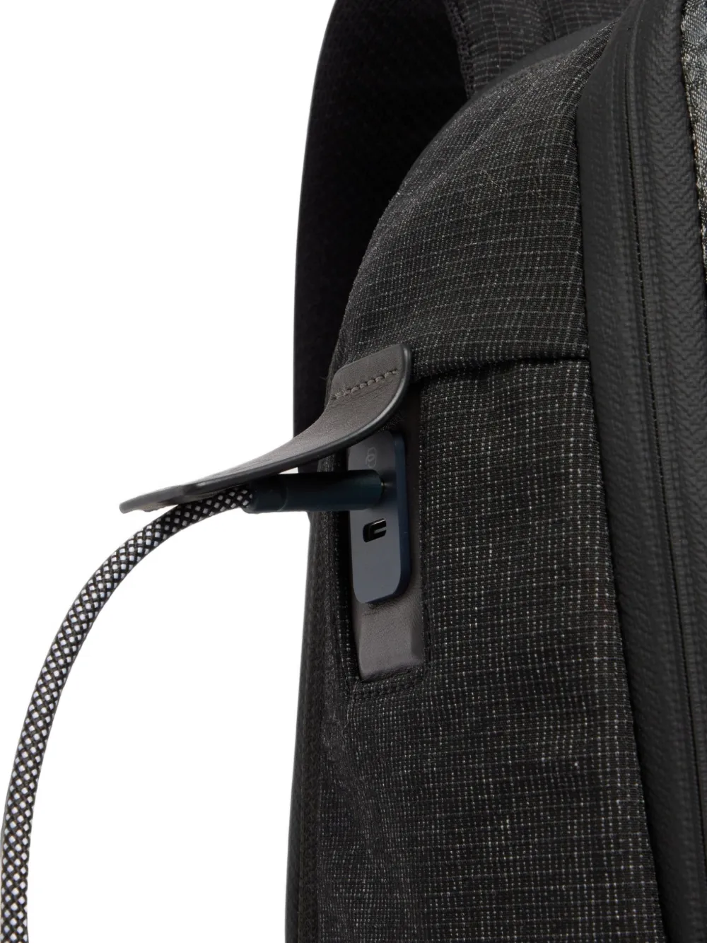PIQUADRO Uitbreidbare laptop rugzak Grijs