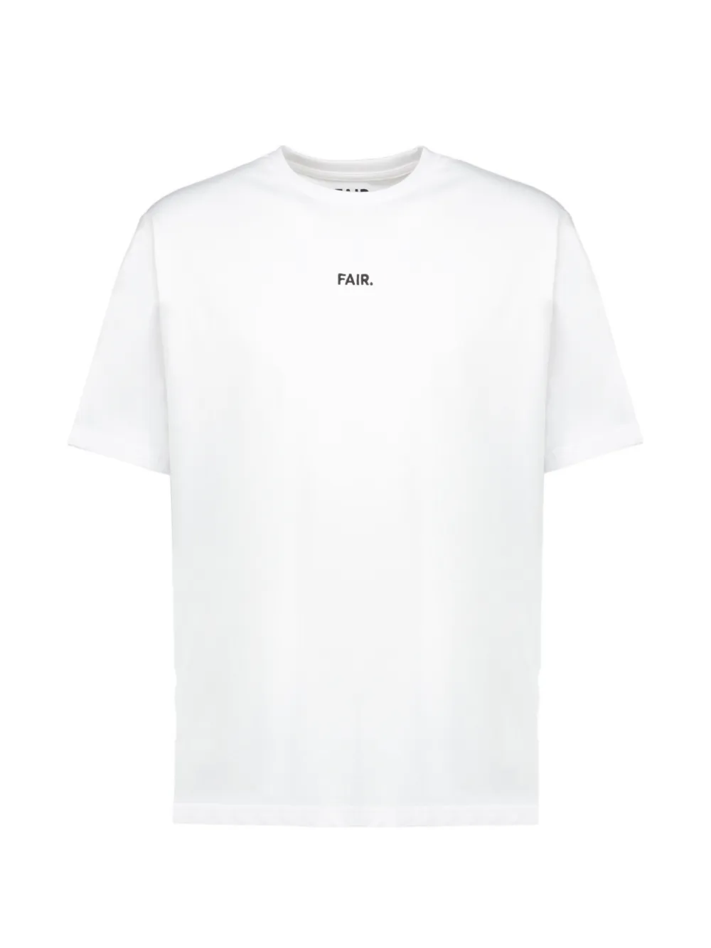 FAIR logo-embroidered oversize T-shirt