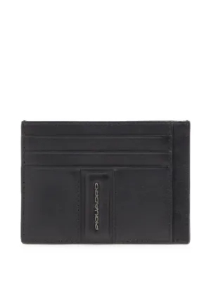PIQUADRO レザーカードケース | ブラック | FARFETCH JP