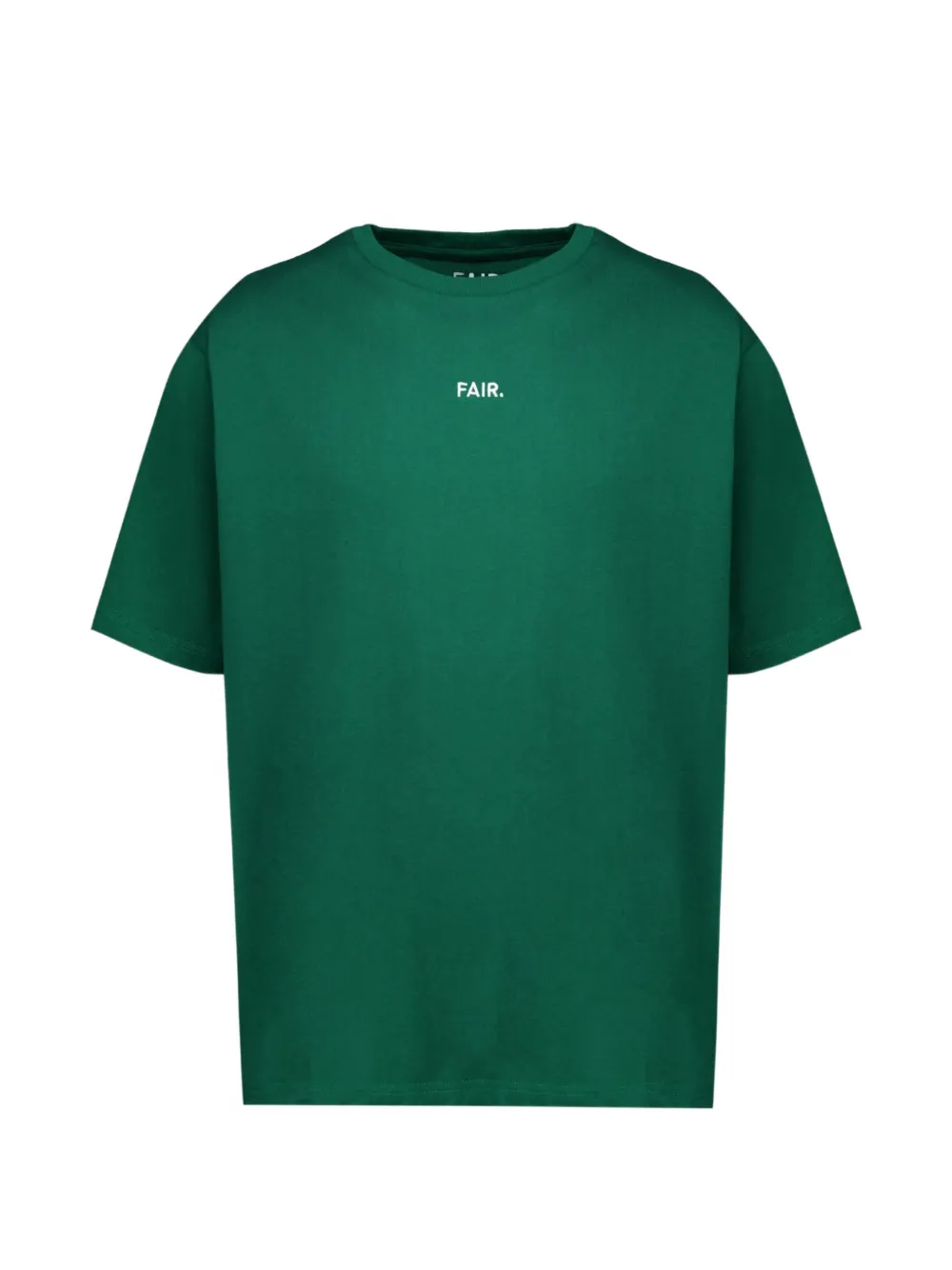 FAIR logo-embroidered oversize T-shirt