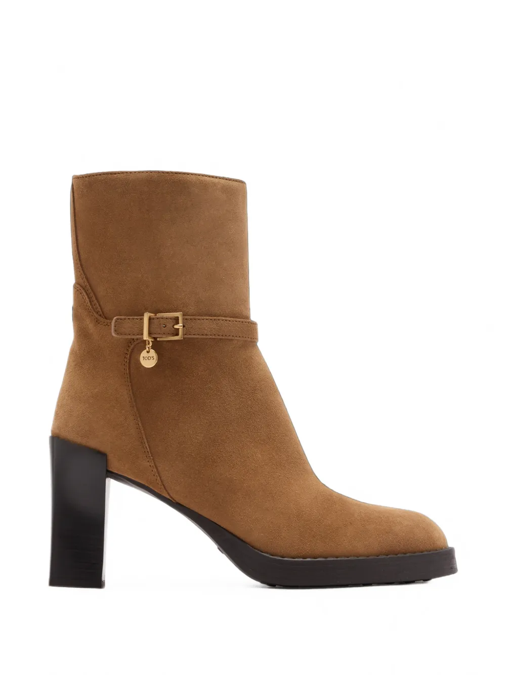 Tod's bottines en daim à boucle - Marron Tod's bottines en daim à boucle - Marron