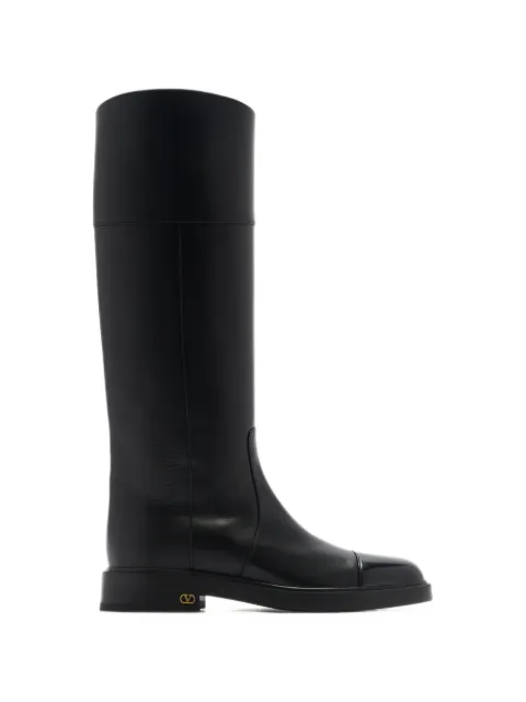Valentino Garavani VLogo Signature leather boots