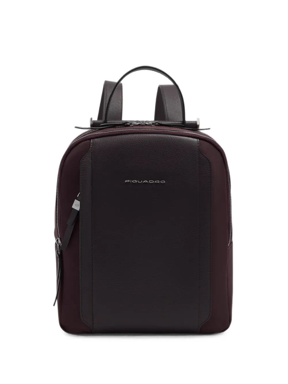PIQUADRO logo-plaque backpack · OS