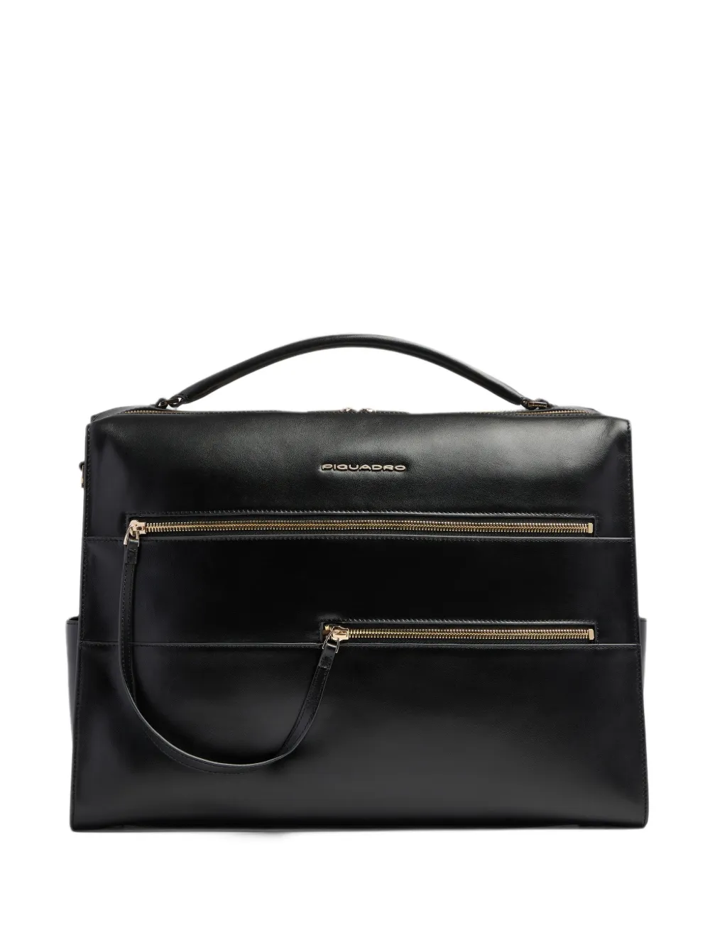 PIQUADRO Patricia leather laptop bag - Nero