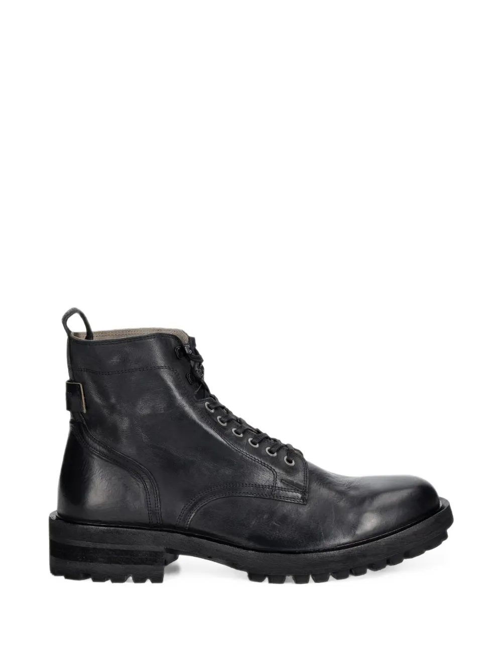 AllSaints lace-up leather boots