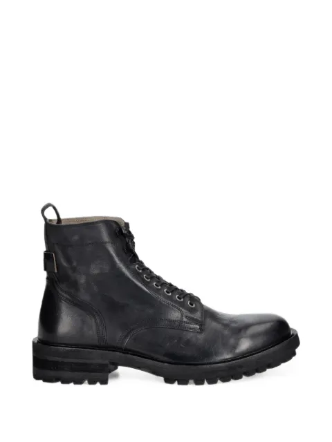 AllSaints lace-up leather boots