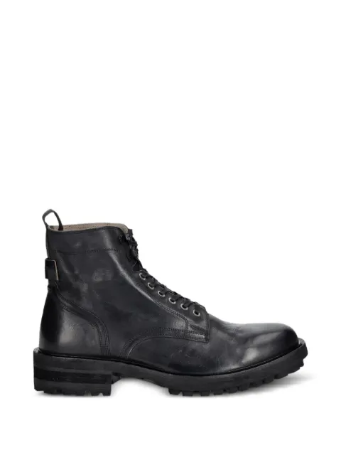 AllSaints lace-up leather boots