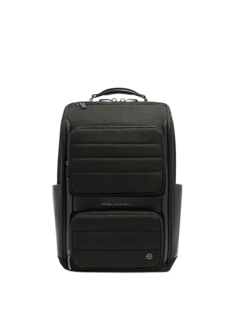 PIQUADRO logo-plaque travel backpack