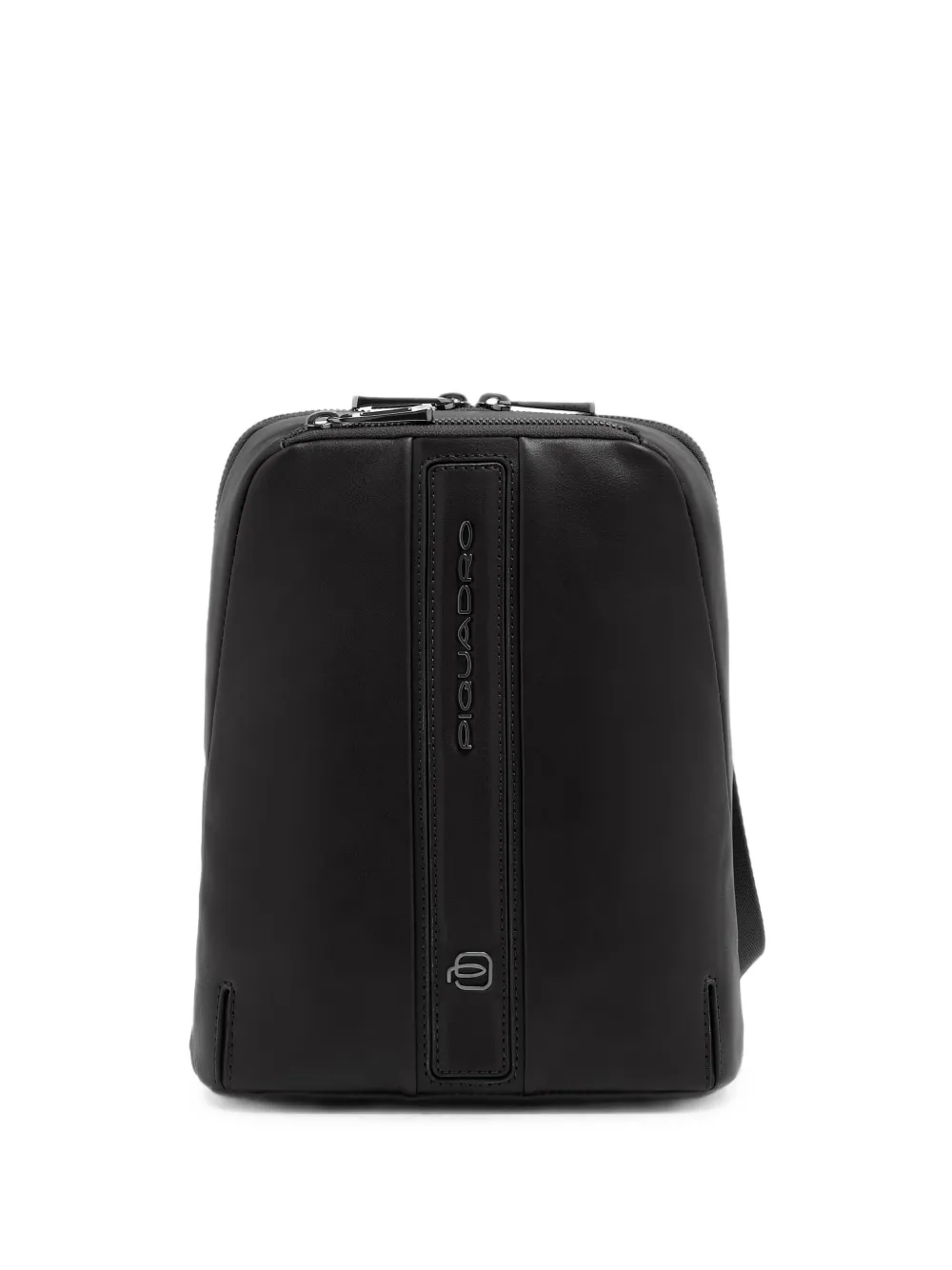 PIQUADRO logo-plaque leather iPad® mini messenger bag · OS