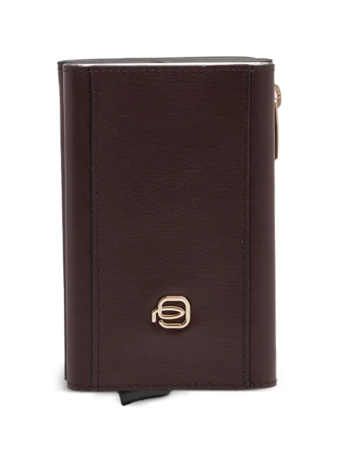 PIQUADRO logo-plaque bi-fold wallet